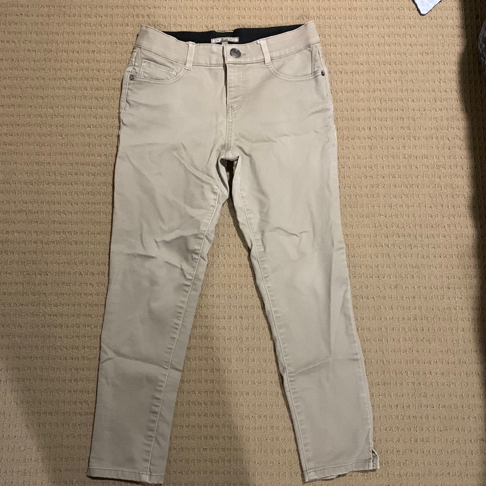 Bass tan skinny pants, size 4